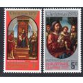 Christmas Island Sg33 - sg34 1970 Xmas set mint...