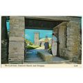 Postcard The Lych Gate, Crantock Church, near N...