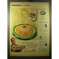 1950 Kellogg's Corn Flakes Cereal Ad - Sweetheart of a breakfast