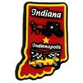 Indiana Indianapolis Multi Color Fridge Magnet