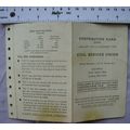 1973 contribution card Civil Service Union, G. ...