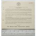 1954 specification The British Door Association...