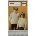 Vintage: Ranella 177 sweaters, DK & Aran, 24-32...
