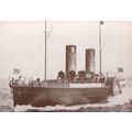 SS Prince Of Wales Ship At Full Speed Isle Of M...