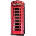 Red BT Traditional London Telephone Box GPO Pub...