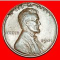 Ⰶ WOMEN PENNY 1909-1958: USA★1 CENT 1941! LINCO...
