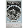 1972 programme Manchester City v. Leicester Cit...