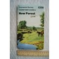 1985 OS Tourist Map & Guide 6 New Forest