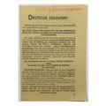 Original WW2 Soviet/Russian Air Drop Leaflet. -...