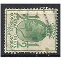 1929 SG434a 1/2d Green PUC Watermark Sideways G...