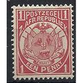 Transvaal 1885 SG176 1d Carmine Mounted Mint .. ..