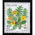 1984 Iceland - Flower 25.00 kr- Sc# 587 used