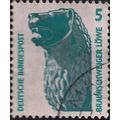 GERMANY, Lion statue, Brunswick, green-blue 199...