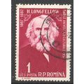 ROMANIA 1958 - Henry Longfellow - Poet - Poetry...