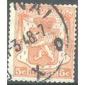 Belgium 1936 - SG728 - 5c orange - State Arms -...