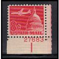 C64 8c Capitol Dome Fine MNH P#S LR 27683 W2691
