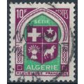 Coat of Arms: 10f - Algeria 1958 - F H - MiNr 375