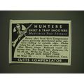 1934 Lyman Cutts Compensator Ad - Hunters Skeet & Trap Shooters Modernize