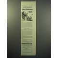 1933 Panama Pacific Line Cruise Ad - California by Sea