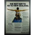 1978 Air New Zealand Ad - The Best Way to Fly