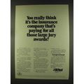 1977 The St. Paul Insurance Ad - You Really Think?