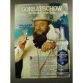 1977 Wodka Gorbatschow Vodka Ad - in German