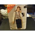 Butterick See & Sew 5514 Misses Vest & Skirt Pa...