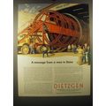 1953 Eugene Dietzgen Co. Ad - A message from a man in Boise
