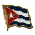 Cuba Flag Hat Tac or Lapel Pin