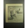 1957 Dux Chair by Alf Svensson Advertisement - Scandinavian Classics