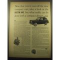 1959 Austin A40 Car Ad - Now that you've seen all the new compact cars