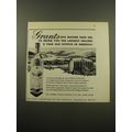1960 Grant's Scotch Ad - Grant's lets nature take 18%