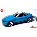 KEYCHAIN TURQUOISE BLUE BMW Z3 ROADSTER CUSTOM ...