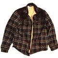 Field & Stream Flannel Shirt Mens Large Navy Br...