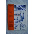 1993 programme Halesowen Town v. Chelmsford City