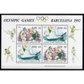 1992 Ireland MS836 Olympic Games mini sheet FRE...