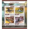 DJIBOUTI 2017 SHEET MNH MILITARY PLANES AIRCRAF...