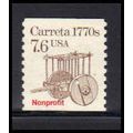 2255 7.6c Carreta Fine MNH Dry Gum Pair PA6089