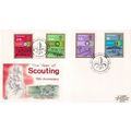 Guernsey 1982 Scouting Mercury FDC special canc...