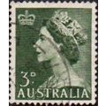 Australia 1953-6. Pre-Decimal. Elizabeth ll. 3d...