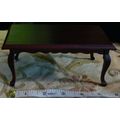 1:12th Dollshouse Mahogany Dining Table Cabriol...