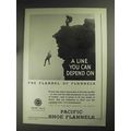 1936 Pacific Mills Shoe Flannels Ad - You Depend On