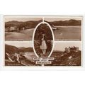 Multiview of Barmouth Merionethshire RP Postcar...