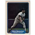 1982 Fleer baseball card 50 Rick Reuschel- Yankees