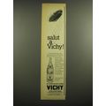 1968 Vichy Celestins Water Ad - Salut a Vichy