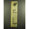 1968 Vichy Celestins Water Advertisement