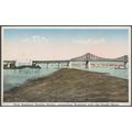 New Montreal Harbor Bridge, Quebec, c.1910s - I...