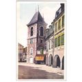 39 - Lons-le-Saunier - les arcades et le beffroi