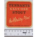 vintage Beer Mat - Tennants Glucose Stout for v...