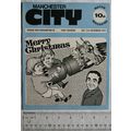 1974 programme Manchester City v. Wolverhampton...